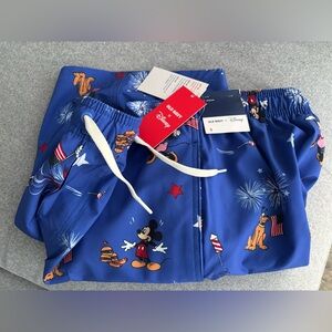 Small Old Navy Disney 4th of July Swim Trunks